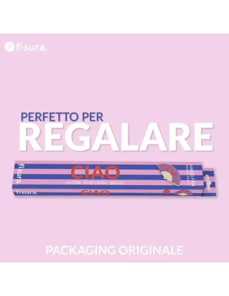 Fisura - Ventaglio "Ciao" - Glitter Letters