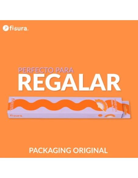 Fisura - Ventaglio Onde - Arancio e Viola