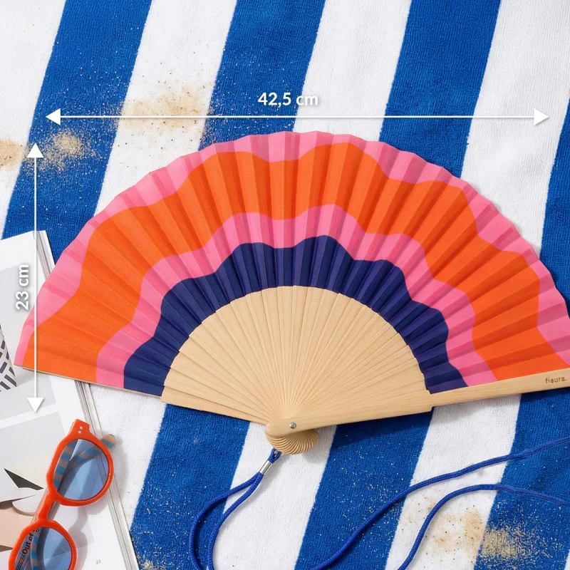 Fisura - Ventaglio Onde - Rosa e Blu