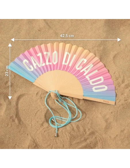 Fisura - Ventaglio "Ca**o di Caldo" Gradiente - Fosforescente