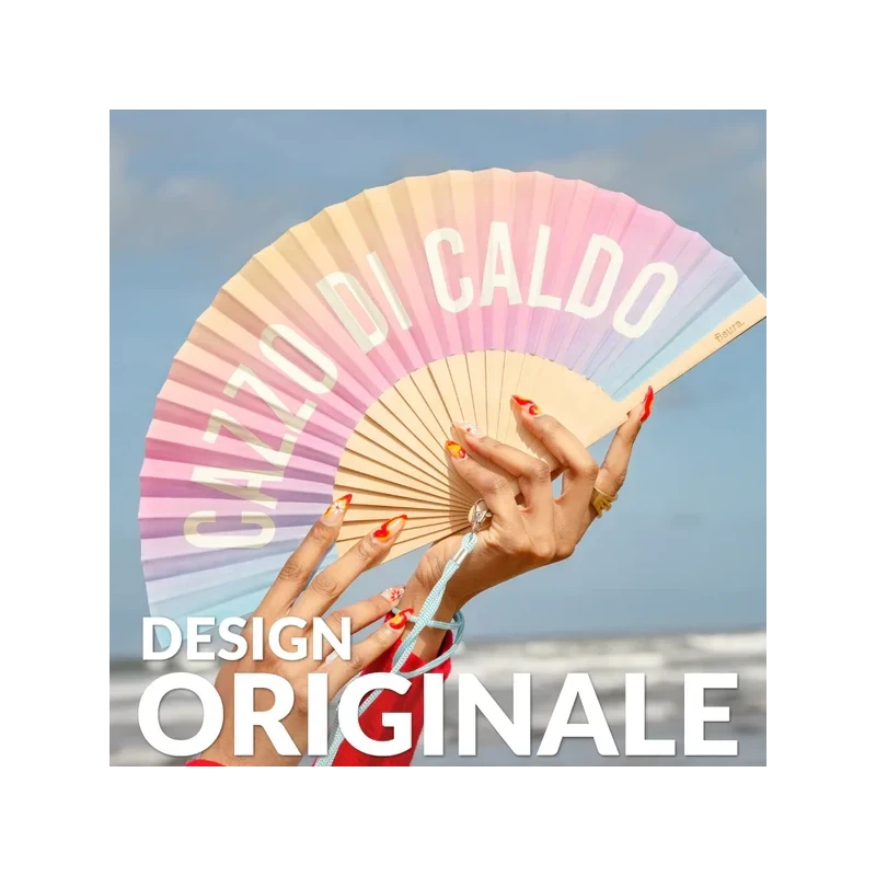 Fisura - Ventaglio "Ca**o di Caldo" Gradiente - Fosforescente
