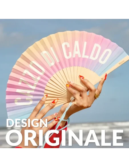 Fisura - Ventaglio "Ca**o di Caldo" Gradiente - Fosforescente