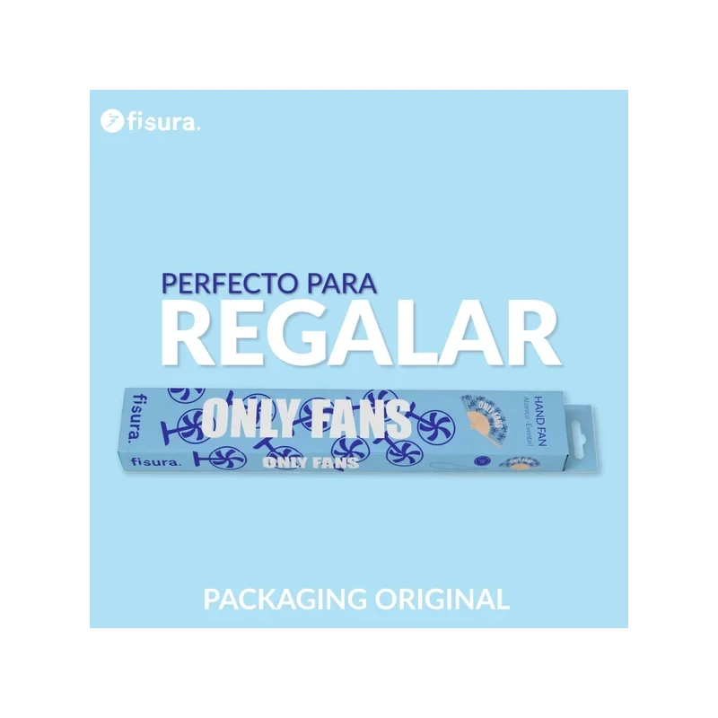 Fisura - Ventaglio "Only Fans" - Blu