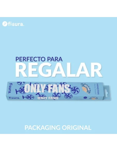 Fisura - Ventaglio "Only Fans" - Blu