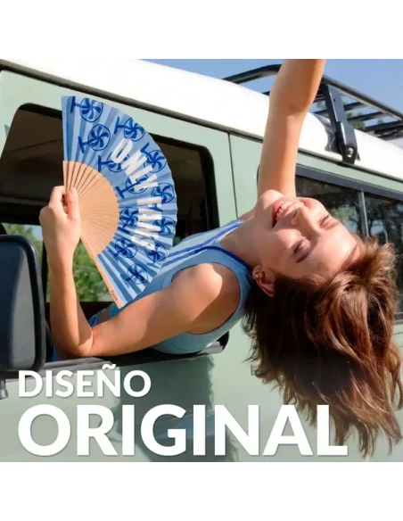Fisura - Ventaglio "Only Fans" - Blu
