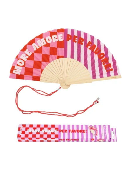 Fisura - "More Love, Please" Hand Fan