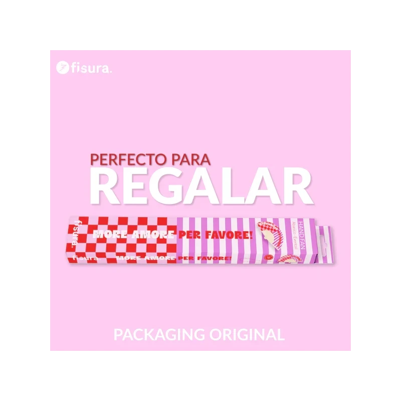 Fisura - "More Love, Please" Hand Fan