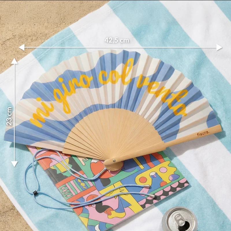 Fisura - "Mi Giro col Vento" Hand Fan