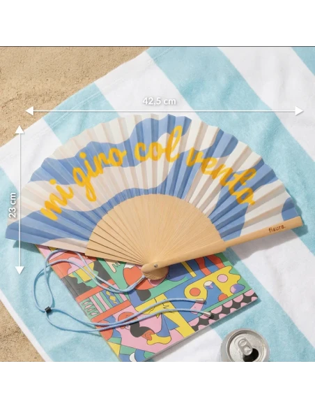 Fisura - "Mi Giro col Vento" Hand Fan