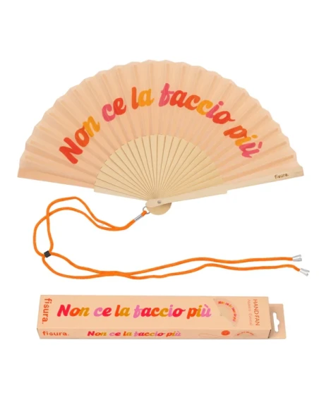 Fisura - "I Can't Take It Anymore" Hand Fan