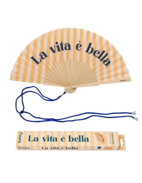 Fisura - "La vita è Bella" Hand Fan