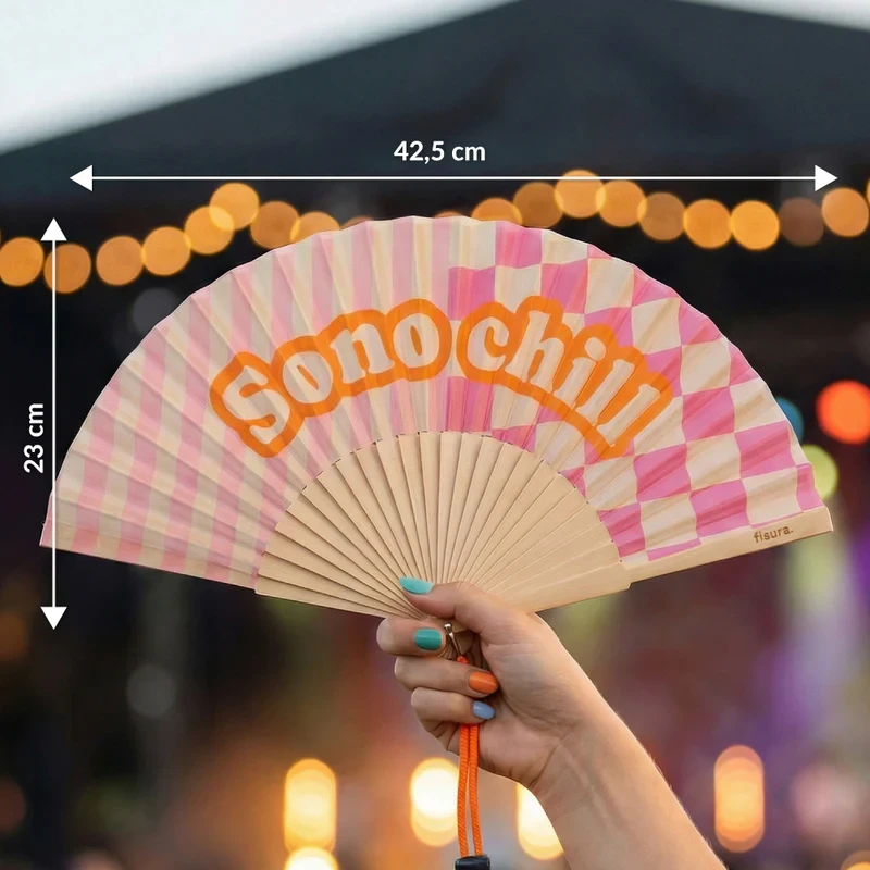 Fisura - "Sono Chill" Hand Fan