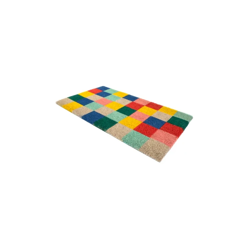 Fisura - 'Squares' Doormat - Multicolor