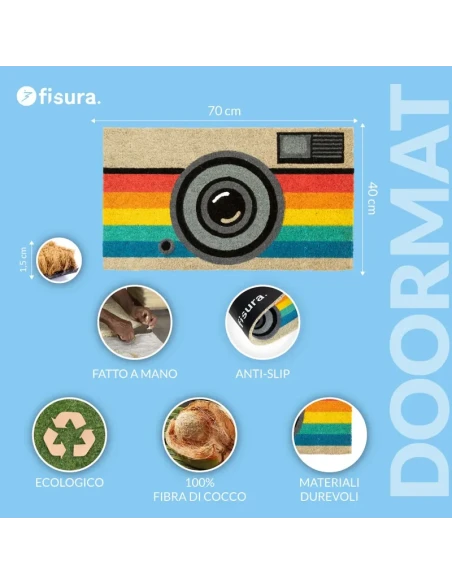 Fisura - Zerbino 'Retro Camera'