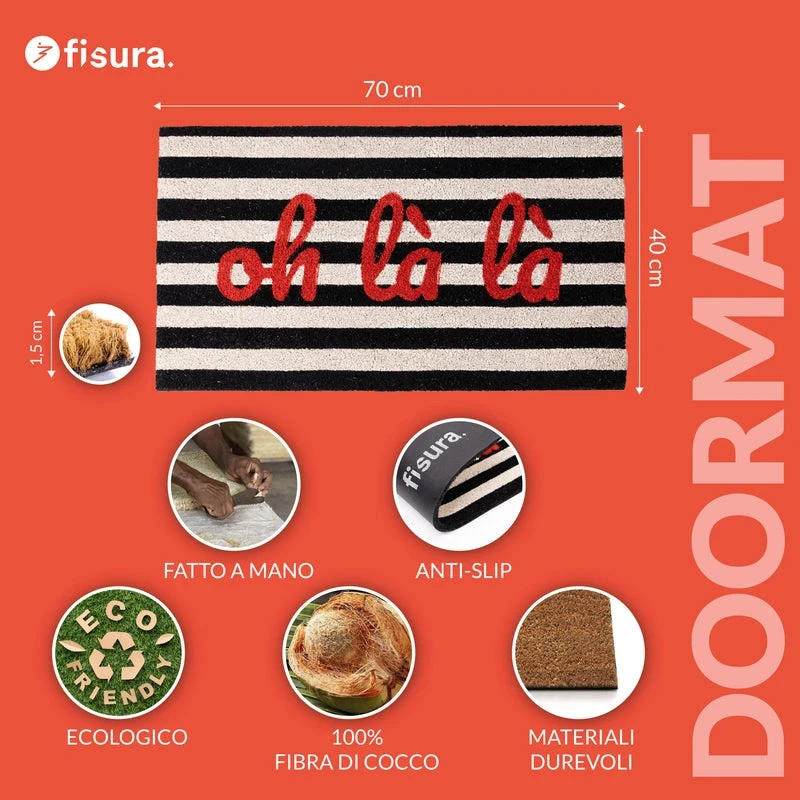 Fisura - "Oh la la" Doormat