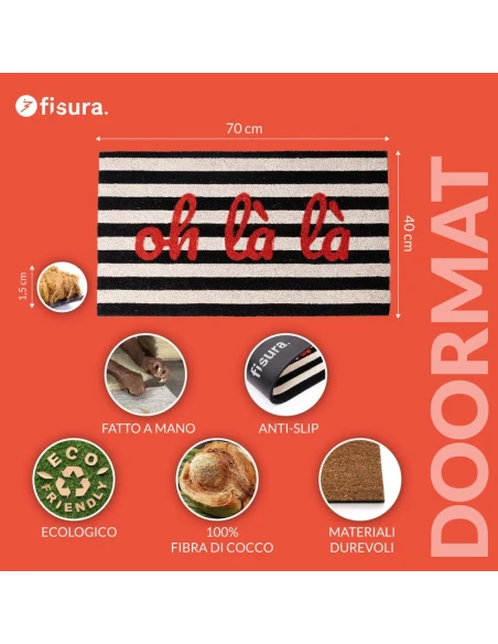 Fisura - "Oh la la" Doormat