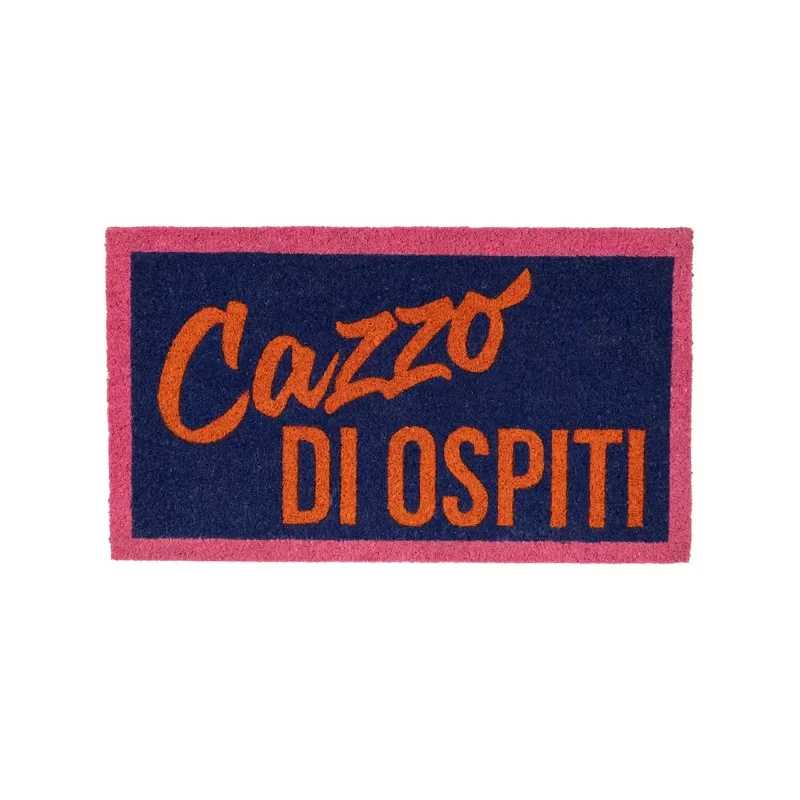 Fisura - "Ca**o di Ospiti" Doormat - Multicolor