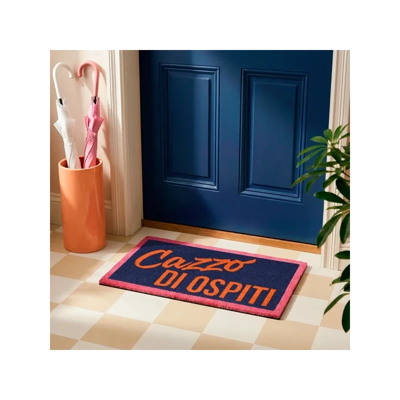 Fisura - "Ca**o di Ospiti" Doormat - Multicolor