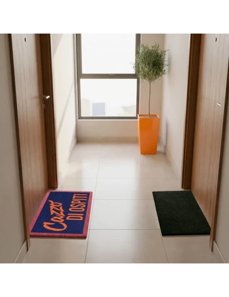 Fisura - "Ca**o di Ospiti" Doormat - Multicolor