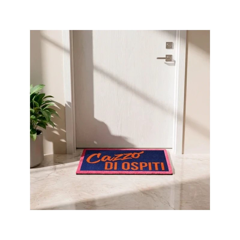 Fisura - "Ca**o di Ospiti" Doormat - Multicolor