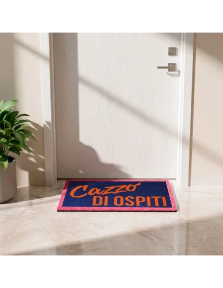 Fisura - "Ca**o di Ospiti" Doormat - Multicolor