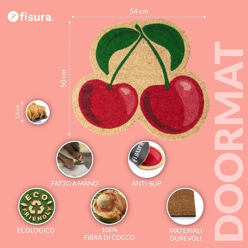 Fisura - Cherry Doormat