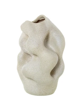 Camacho - Vaso Astratto in Resina - Beige