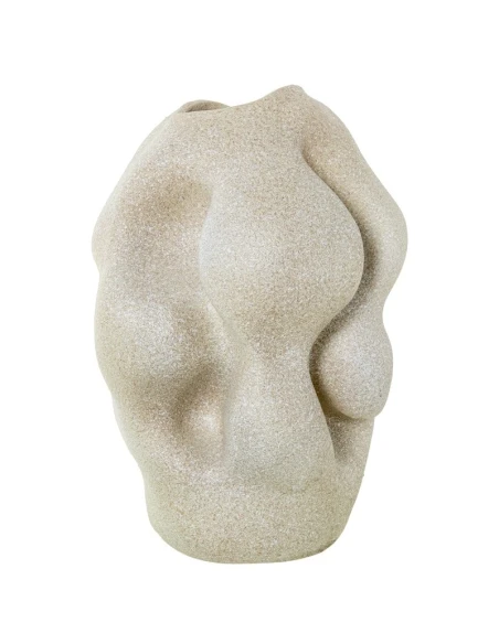 Camacho - Abstract Resin Vase - Beige