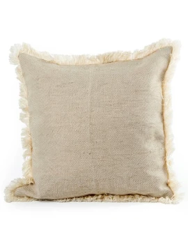 Camacho - Beige Raw Cotton Cushion - 45x45