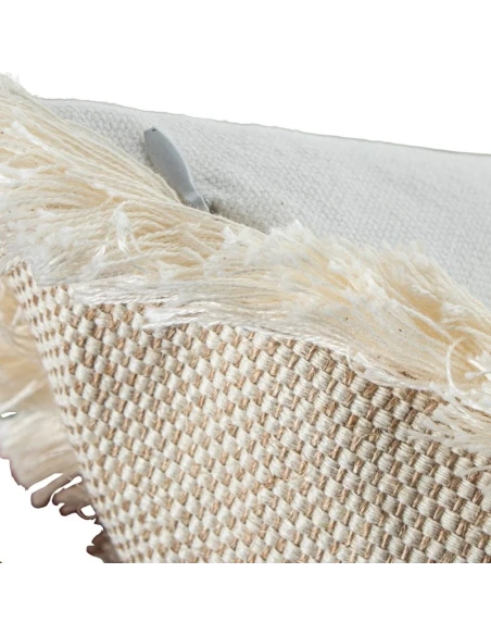 Camacho - Beige Raw Cotton Cushion - 45x45