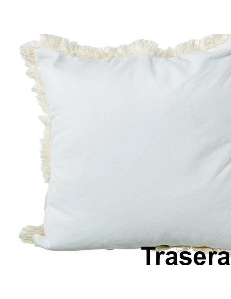 Camacho - Beige Raw Cotton Cushion - 45x45