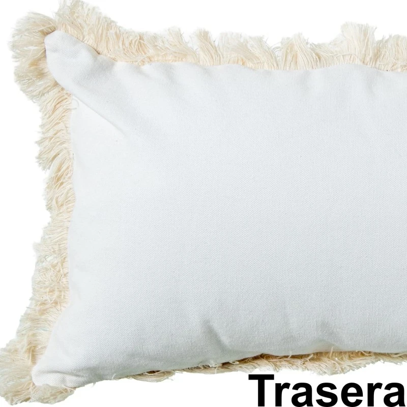 Camacho - Beige Raw Cotton Cushion - 50x30