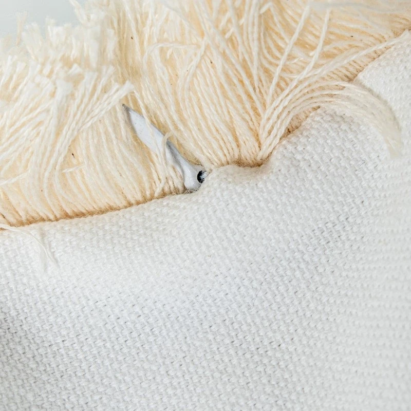 Camacho - Beige Raw Cotton Cushion - 50x30