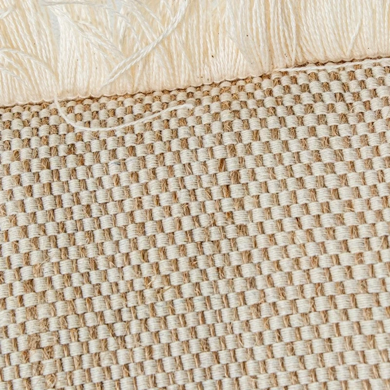 Camacho - Beige Raw Cotton Cushion - 50x30
