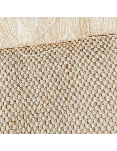Camacho - Beige Raw Cotton Cushion - 50x30
