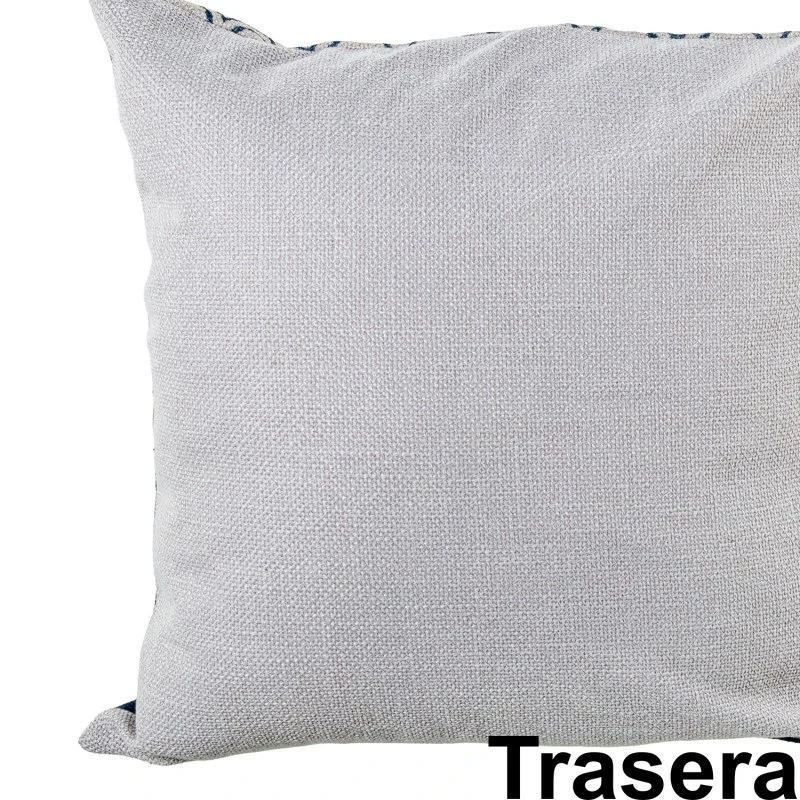 Camacho - Blue Cushion with Decorations - 45x45