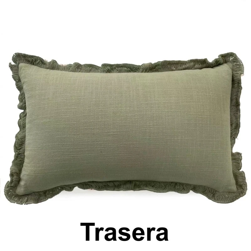 Camacho - Green Double-Sided Zippered Cushion - 30 x 50