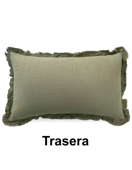 Camacho - Green Double-Sided Zippered Cushion - 30 x 50