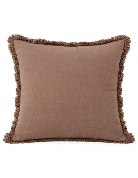 Camacho - Cuscino Marrone a Doppia Faccia e Cerniera - 45x45