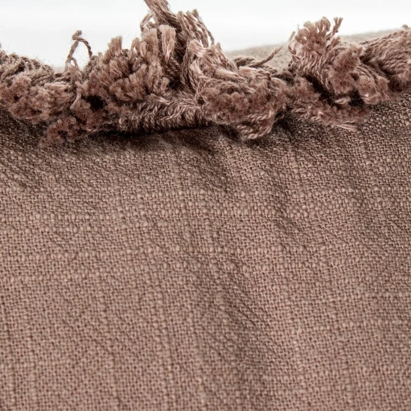 Camacho - Cuscino Marrone a Doppia Faccia e Cerniera - 45x45