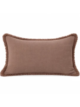 Camacho - Double-Sided Brown Zippered Cushion - 30 x 50