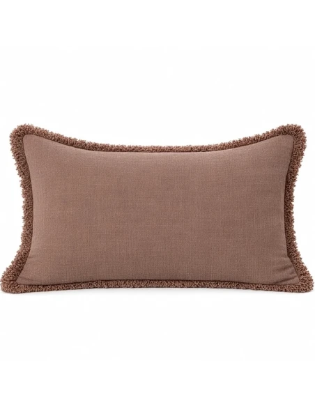 Camacho - Cuscino Marrone a Doppia Faccia e Cerniera - 30 x 50
