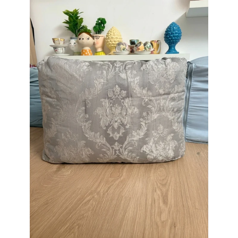 Blanc MariClò - Quilt Set with 2 Pillow Covers - Silver