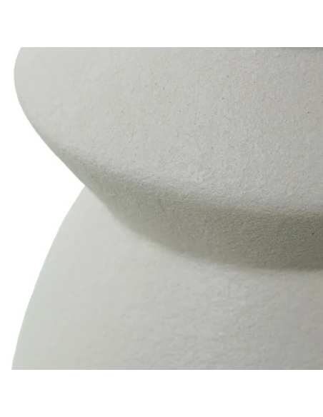 Camacho - Vaso in Ceramica Crema - 10 x 10 x 28 cm