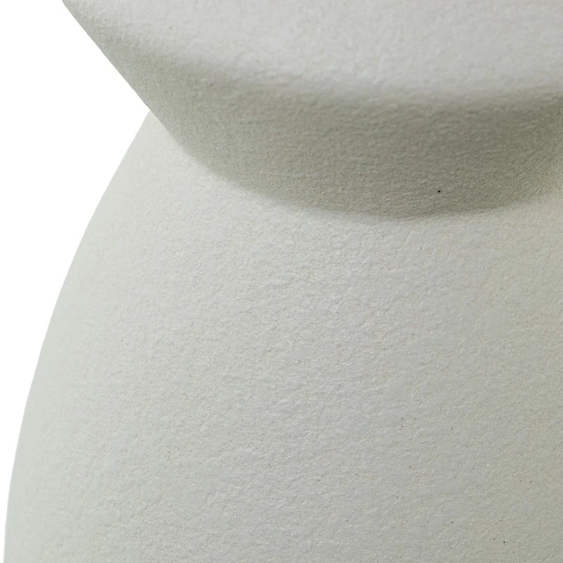 Camacho - Vaso in Ceramica Crema - 11 x 11 x 28 cm