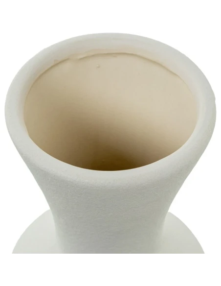 Camacho - Cream Ceramic Vase - 11 x 11 x 28 cm
