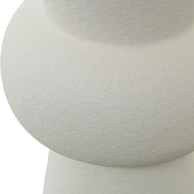 Camacho - Vaso in Ceramica Crema - 11 x 11 x 28 cm