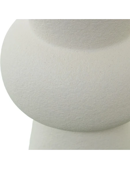 Camacho - Cream Ceramic Vase - 11 x 11 x 28 cm
