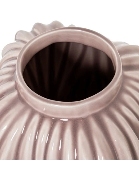 Camacho - Ceramic Vase H 32 cm - Bright Antique Pink