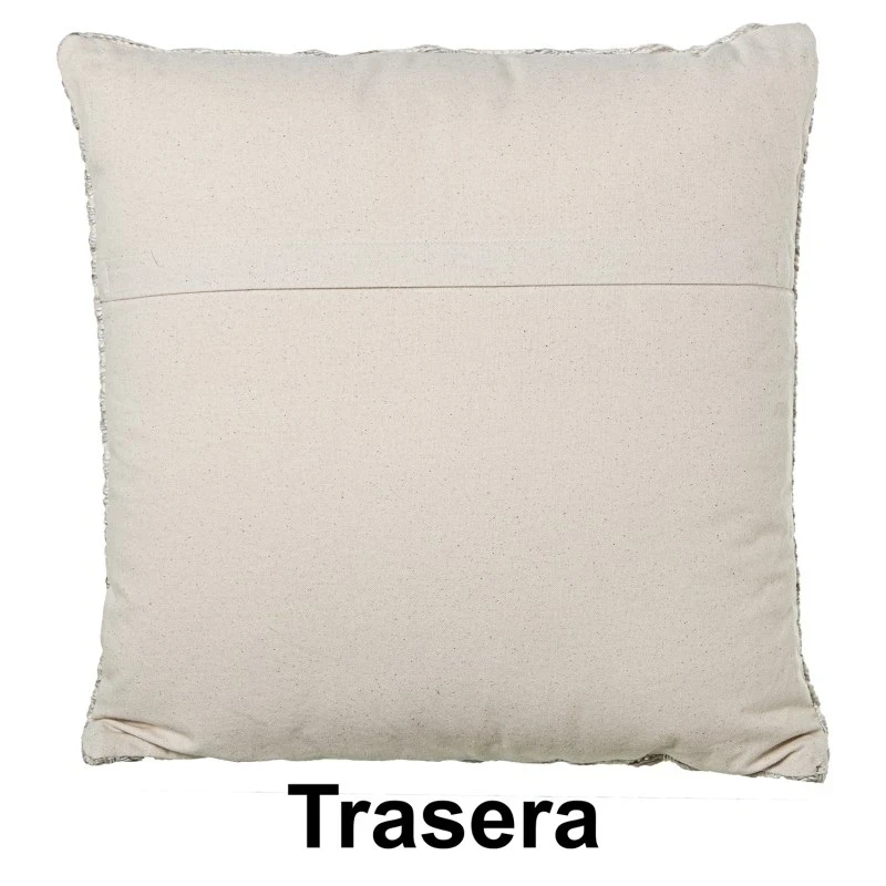 Camacho - Cuscino in Lana e Cotone Rombi 45x45cm - Naturale